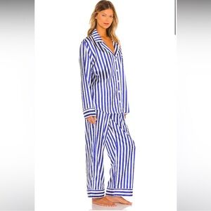 SMYM Striped Satin PJ Set